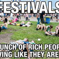 Music festivals in the UK are overpriced and crap