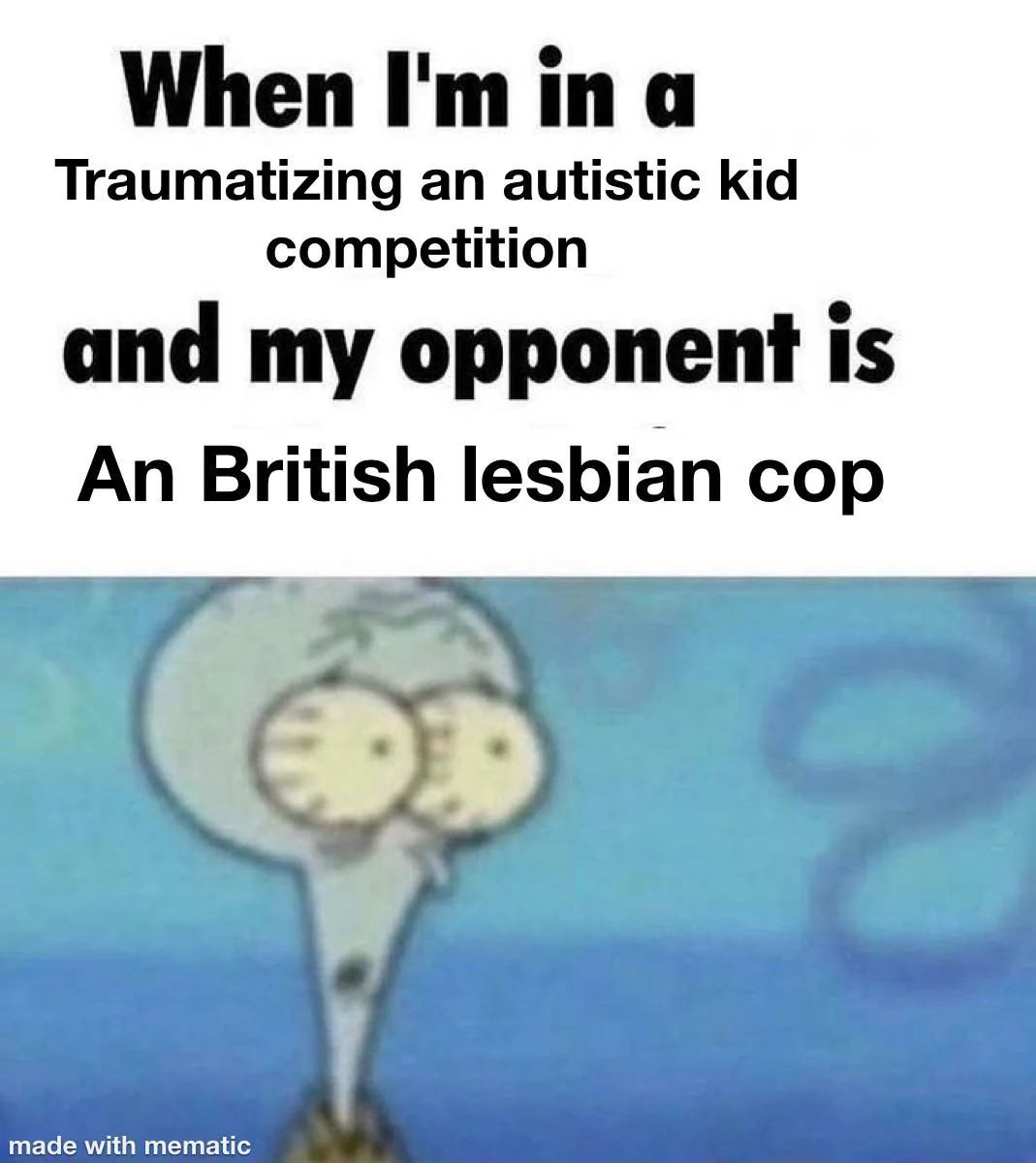 British lesbian cop - meme