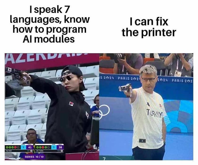 Valuable skills - meme