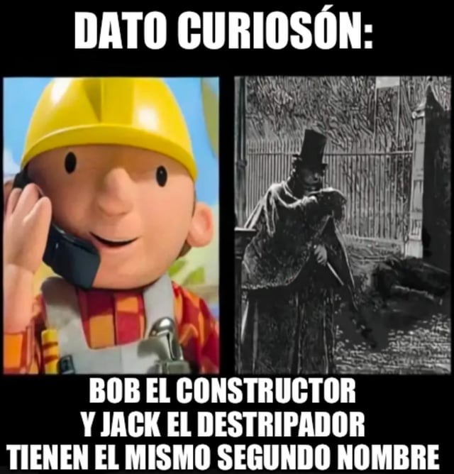 Dato perturbador - meme