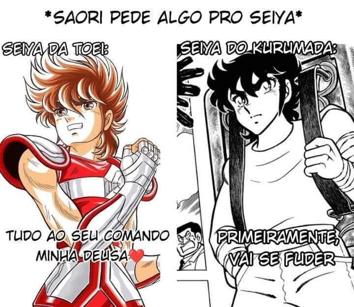 Seiya de Pégaso - meme