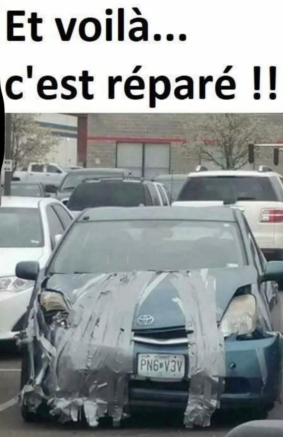 C'est réparé chef... enfin j'crois - meme