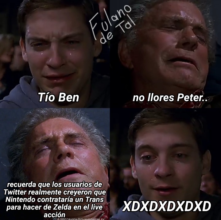 Lo que me sorprende es que realmente se sorprendieron cuando no castearon al Trans xdxd - meme