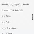 Table flip