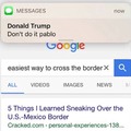 Donald trump vs Mexicans