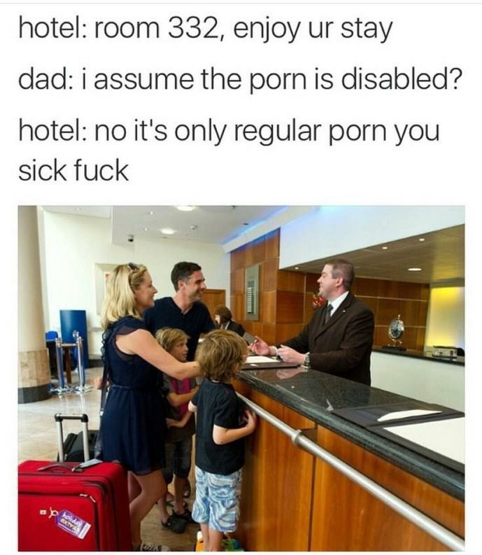 Yum, disabled porn - meme