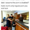 Yum, disabled porn