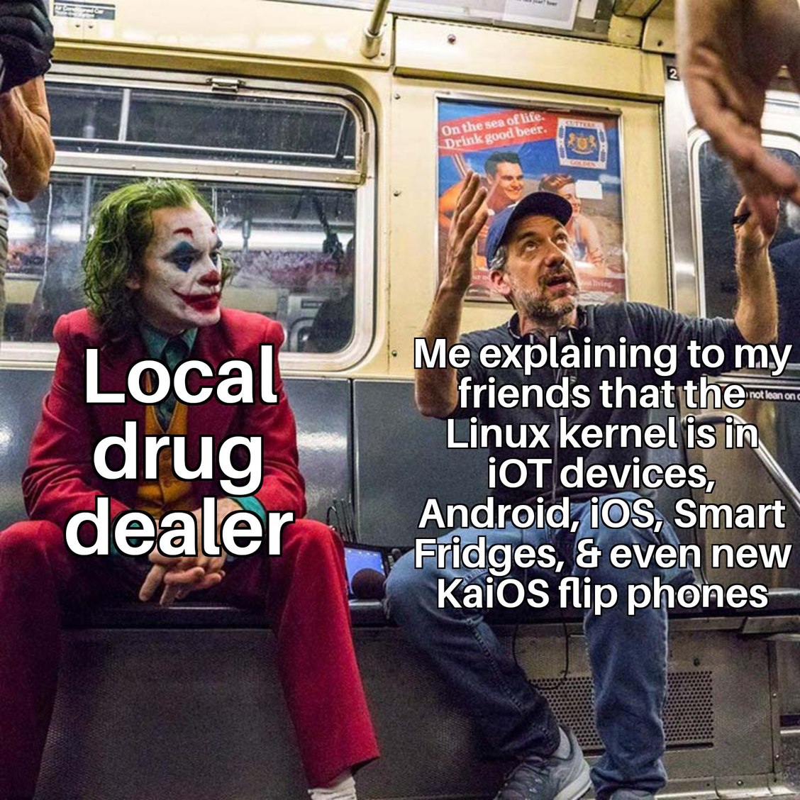 Burner phones now traceable - meme