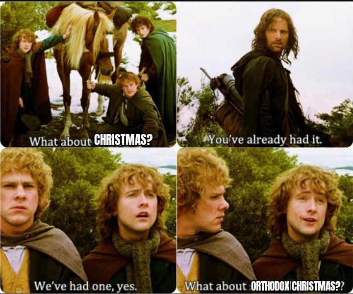 Hobbit Christmas - meme