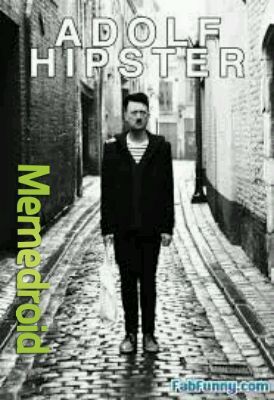 Adolf Hipster - meme