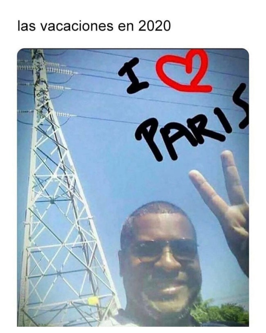 Q fresco se ve Paris no? - meme