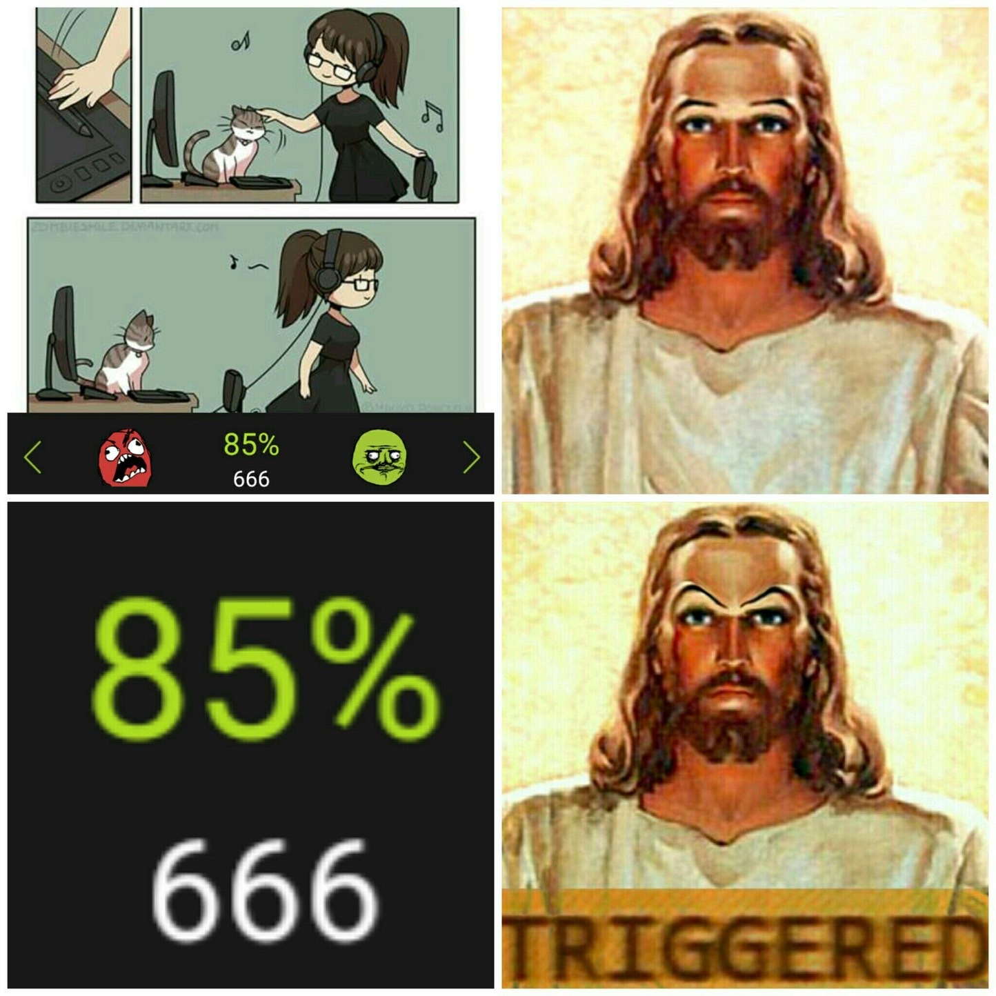 Jesus is not pleased - meme