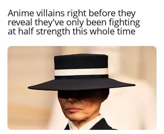 Melania Trump villain lore - meme