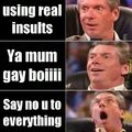 Title uses these insults