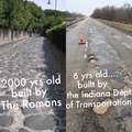 Romans did the best roads