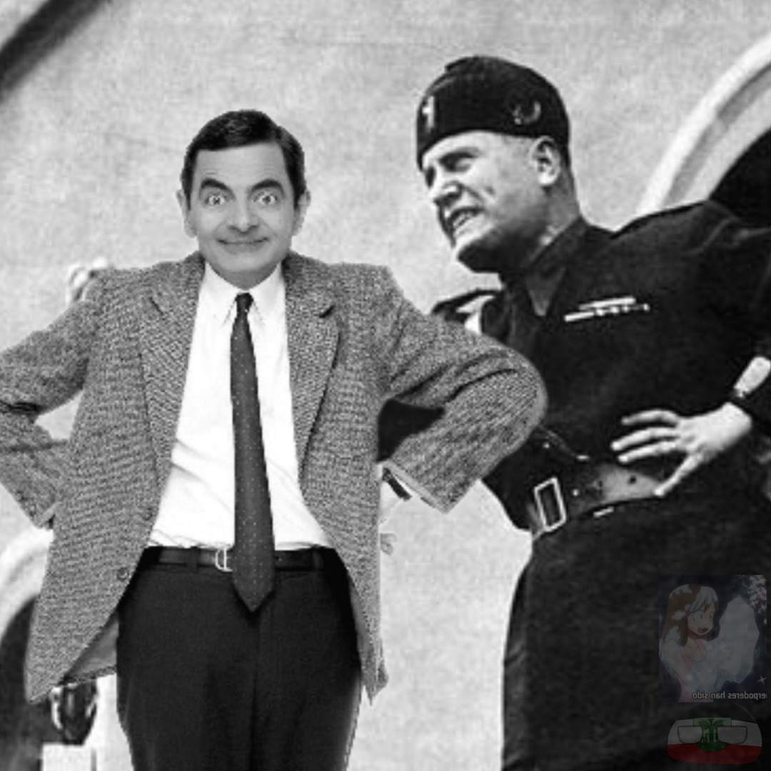 Mr Bean with musolini funny episodes full HD 4k أكره مينا أشيدو - meme