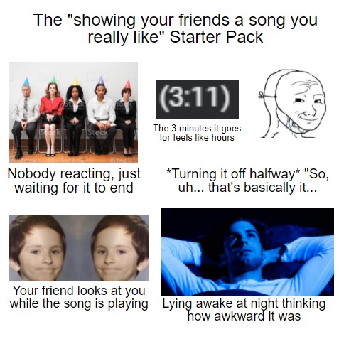 And after that the song will lose its importance for you for some reason - meme