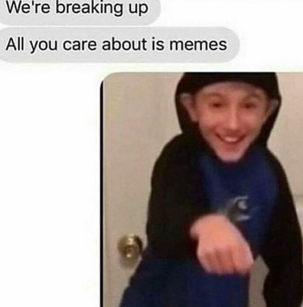 break up memes