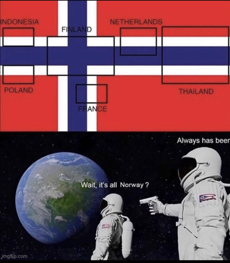 EVERYTHING IS NORWAY - meme