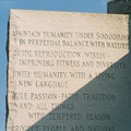 Written in stone