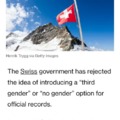 Switzerland rejects gender ideology in new ruling