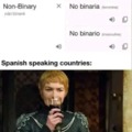 Non binary in spanish