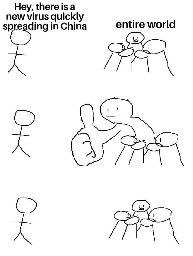 New virus in China meme