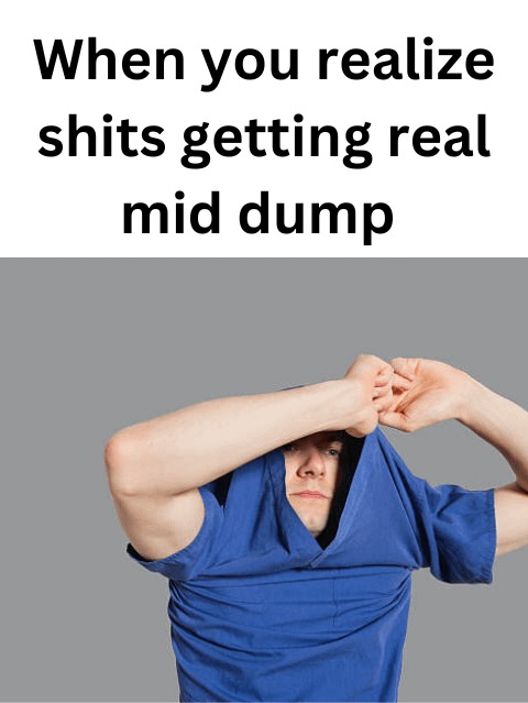 Shit is getting real - meme