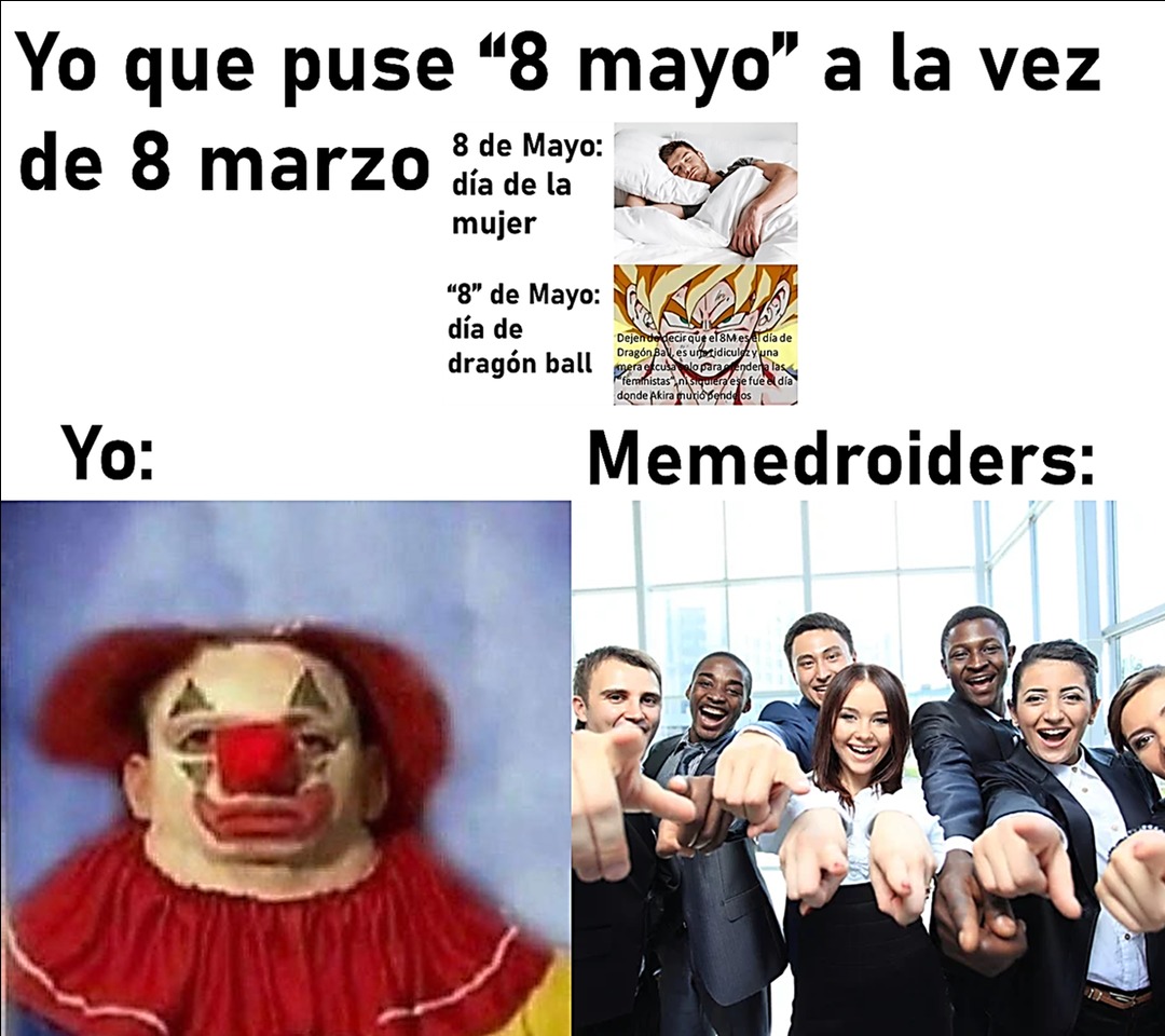 "8 de mayo" - meme