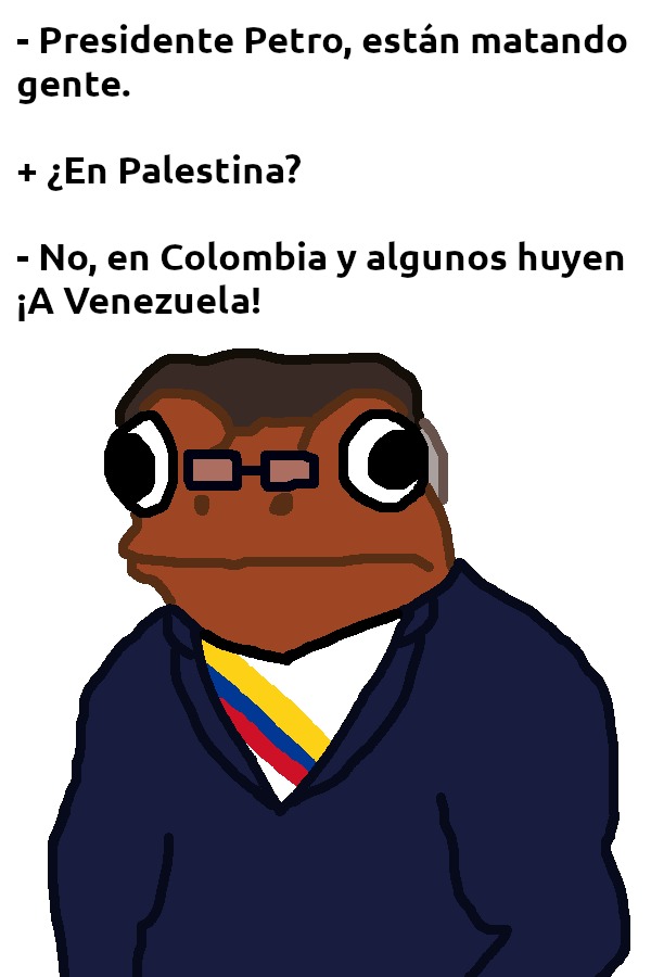 No es un tirano como Maduro pero si igual de inutil - meme