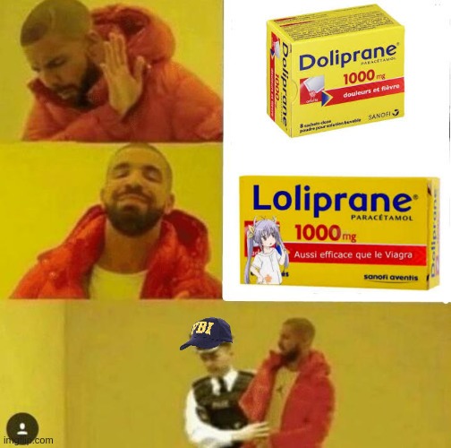 perso je je prend le DIOliprane - meme