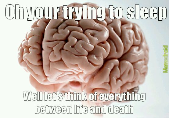Stupid brain - meme