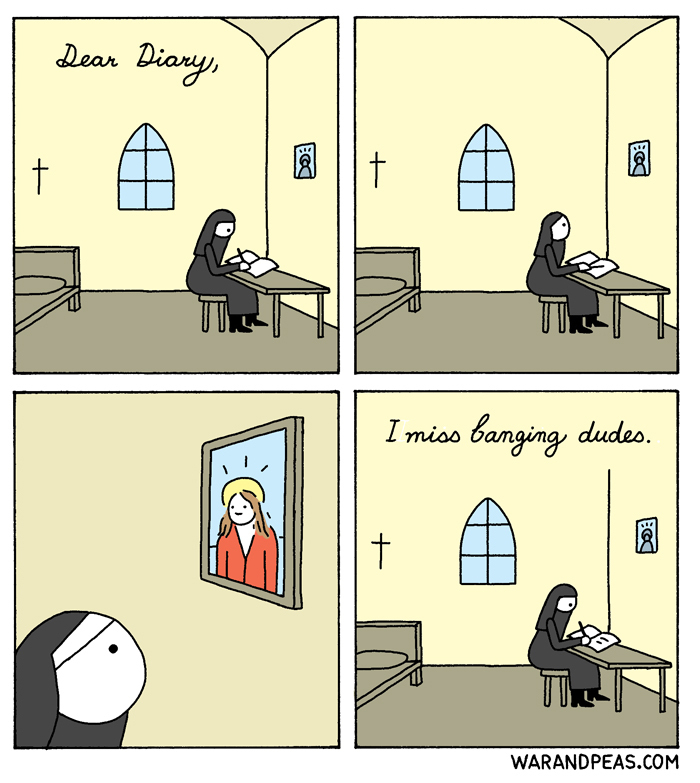 Nuns be like - meme