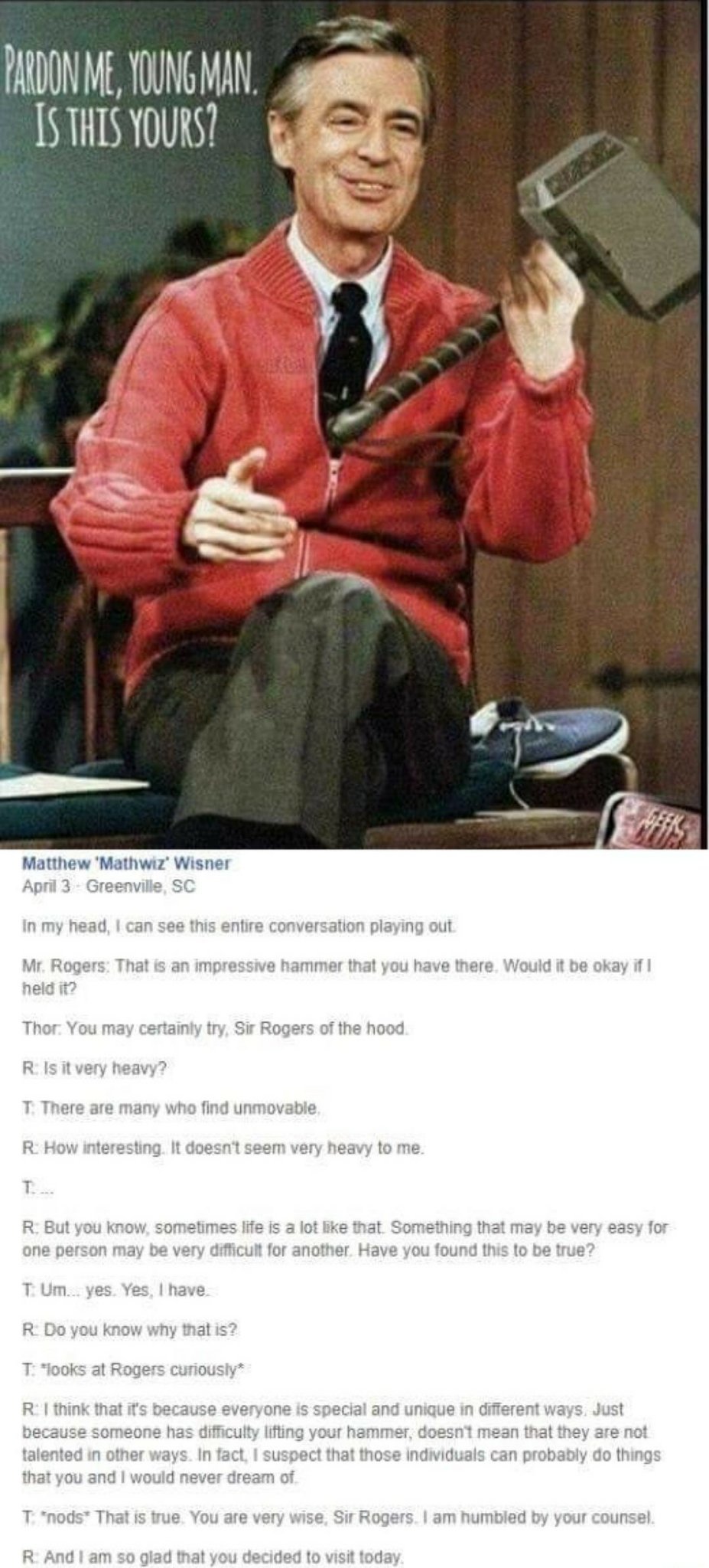 Mr. Rogers - meme