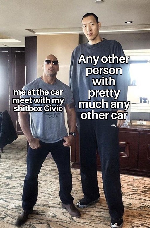 Love me little Civic - meme