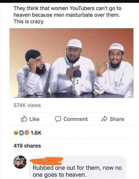 By Allah this is a nice trick by a good Muslim. - meme