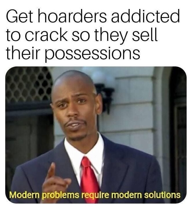 Modern solutions - meme