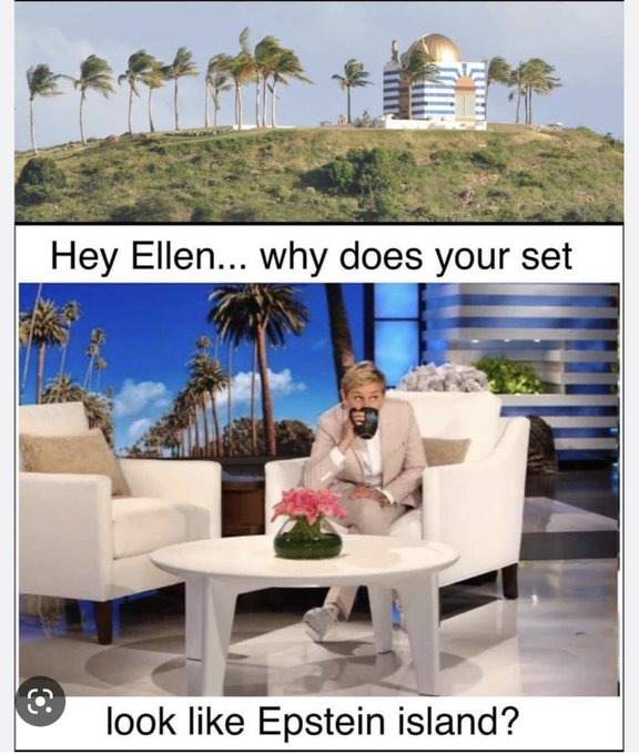 why are you running to ye olde shropshire, ellen? - meme