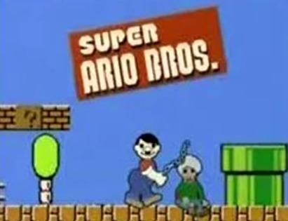 Super ario bros (que raro según yo los arios son cafe) - meme