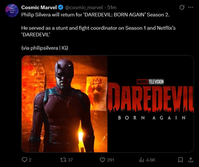Daredevil Born Again meme news