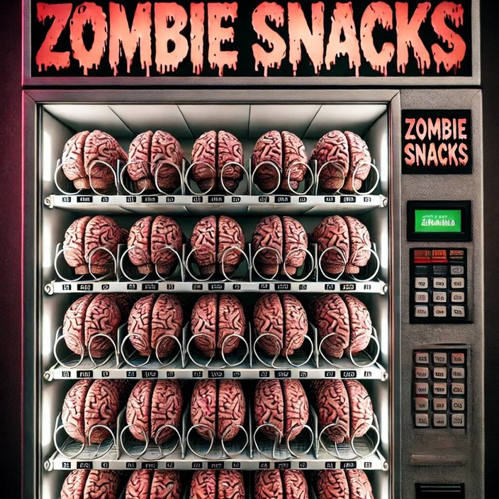 Zombie snacks - meme