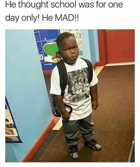 He mad boy - meme