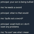 Swords solve problems