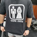 So I see this guy at the gym with this shirt