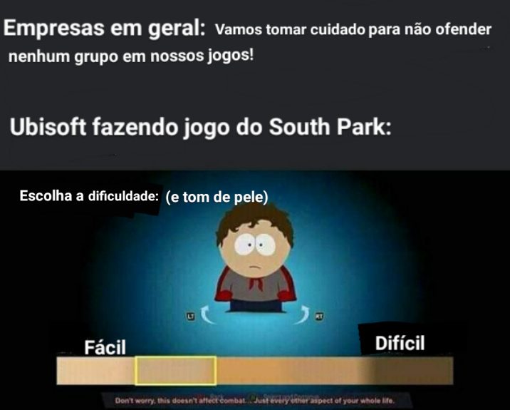 Jogo do South Park - meme