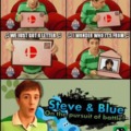 Steve and Blue for Smash Bros.