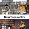 Knights in reality