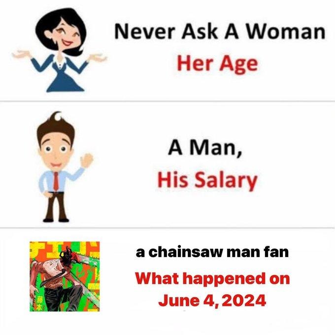Chainsaw man chapter 167 meme