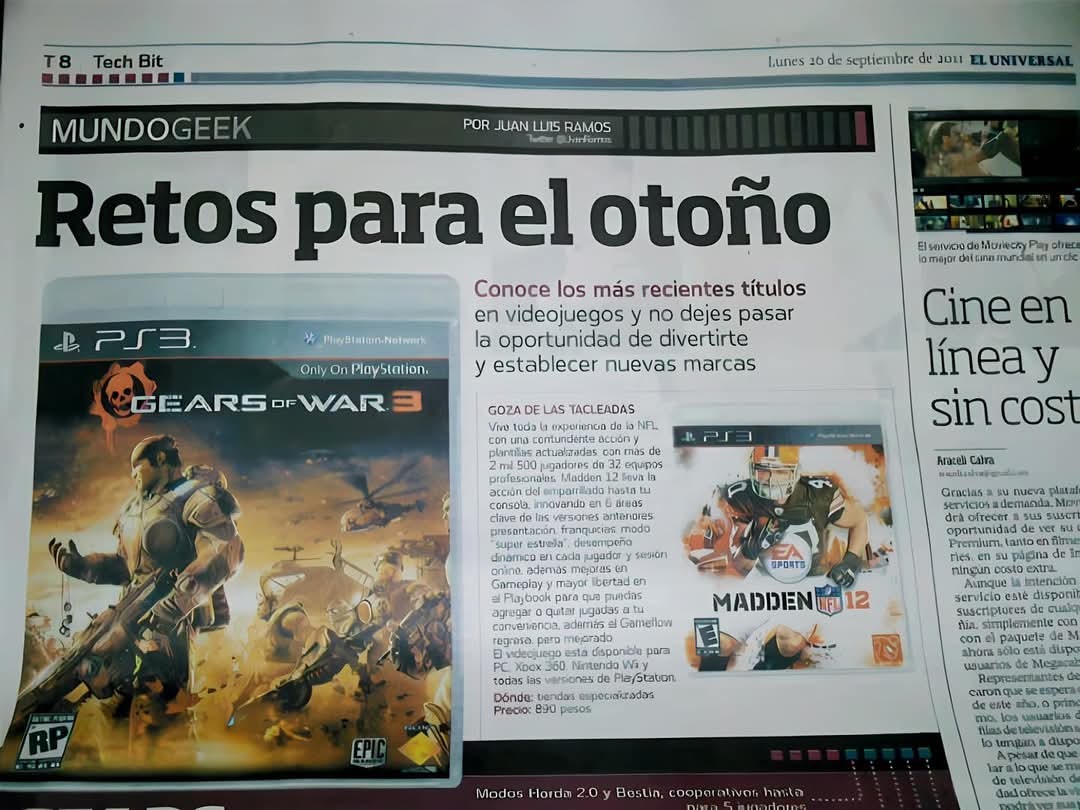 El Universal vio 14 años en el futuro - meme
