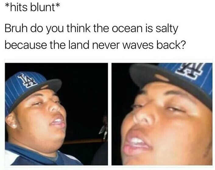 Salty ass Ocean - meme